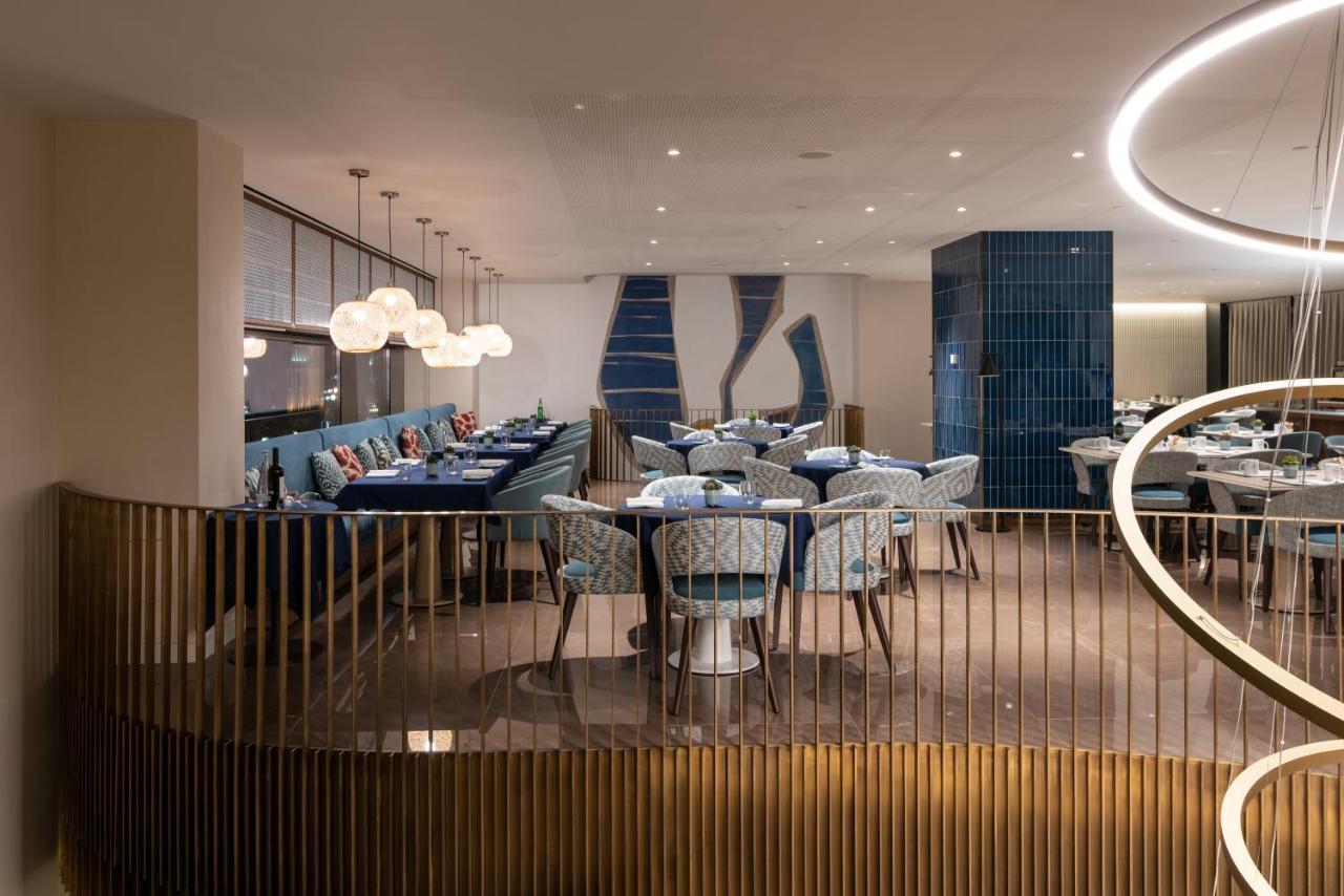 Hotel Eurostars Aliados Porto Zewnętrze zdjęcie The interior of the restaurant